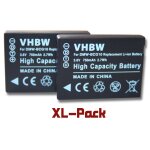 Vhbw set de 2 batteries 750mah appareil photo panasonic lumix dmc - tz20, dmc - tz22, dmc - tz25, dmc ...