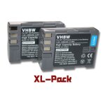 Vhbw 2x batterie compatible avec fujifilm finepix s5 pro appareil photo (1300mah, 7, 2v, li - ion) - ...