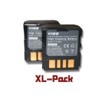 Vhbw set de 2 batteries pour cam�scope jvc gz - mg27 gz - mg30 gz - mg33 gz - mg37 gz - mg40 gz - mg47 ...