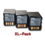 Vhbw set de 3 batteries 2200mah pour caméscope jvc gr - d239, gr - d240, gr - d240e, gr - d240eg, gr ... Vhbw set de 3 batteries 2200mah pour caméscope jvc gr - d239, gr - d240, gr - d240e, gr - d240eg, gr ...