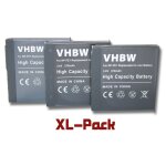 Vhbw 3x batterie compatible avec sony cybershot dsc - t7, dsc - t7b, dsc - t7s appareil photo (370mah, ...