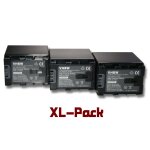Vhbw set de 3 batteries 4000mah à puce pour caméscope jvc gz - ms250u, everio gz - e205beu, gz - e209, ... Vhbw set de 3 batteries 4000mah à puce pour caméscope jvc gz - ms250u, everio gz - e205beu, gz - e209, ...