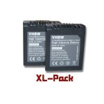 Vhbw 2x batterie compatible avec panasonic lumix dmc - fz4, dmc - fz5, dmc - fz3, dmc - fz2, dmc - fz20 ...