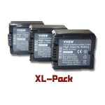 Vhbw 3x batterie compatible avec panasonic hdc - sd20, hdc - sd300, hdc - sd200 cam�ra vid�o cam�scope ...