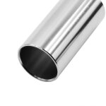Vhbw slide bottleneck 51mm en acier inoxydable pour guitare - ajustement serr�, fabrication solide