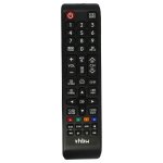 Vhbw tlcommande compatible avec samsung ue65nu6025kxxc, ue65nu7179uxzg tlvision, tv