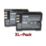 Vhbw2 batteries 1200mah appareil photo olympus c - 5060 wide, e - 1, e - 3, e - 30, e - 300, e - 330, ...