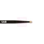 Vic firth 5ab baguettes hickory 5a noires olive en bois