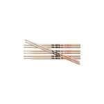 Vic firth p7a. 3 - p7a. 1 - paire de baguettes pack 3x7a + 1x7a offerte
