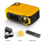 Videoprojecteur 4k 3d led jaune prise anglaise