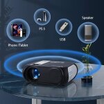 Vidéoprojecteur 4k portable 6500l wifi bluetooth, mini rétroprojecteur full hd 1080p, compatible avec ... Vidéoprojecteur 4k portable 6500l wifi bluetooth, mini rétroprojecteur full hd 1080p, compatible avec ...