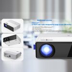 Vidoprojecteur android 9. 0 full hd 1080p 6000 lumens contraste 15000:1 wifi bluetooth yonis