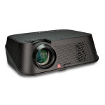 Vidoprojecteur android smart 1080p 3500 lumens hdmi usb support multimdia noir yonis