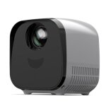 Vid�oprojecteur lcd led 60 ansi compatible 4k hdmi usb projection jusqu'� 120 pouces argent yonis
