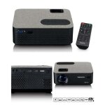 Vidéoprojecteur lcd portable bluetooth full hd 720p 4000 lumens bluetooth hdmi micro - sd Vidéoprojecteur lcd portable bluetooth full hd 720p 4000 lumens bluetooth hdmi micro - sd