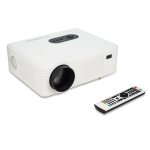 Videoprojecteur led 3000lm 1080p portable haute qualit hdmi usb blanc yonis