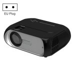 Vidoprojecteur led portable full hd 1080p 200 ansi home cinma noir version basique yonis