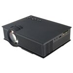 Vidoprojecteur led tlcommande 1200 lumens support 1080p hdmi windows mac noir - yonis