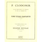 Vingt etudes chantantes pour le cornet a pistons ou saxhorn - ecole moderne du cornet et de la trompette ...
