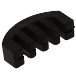 Violon pratique heavy black rubber violon mute acoustique electrique