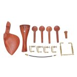 Violon mentonnire complet professionnel jujube bois violon joue repose avec chevilles queue tige corde ...
