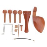 Violon partie accessoire jujube bois avec mentonnire / cheville / cordier / chevilles d'accordage / ...