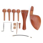 Violon partie accessoire jujube bois avec mentonnire / cheville / cordier / chevilles d'accordage / ...