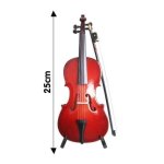 Violoncelle complet avec archet + etui rigide rectangle
