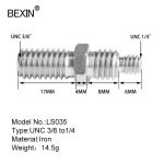 Vis de conversion m6 pour monopode d'appareil photo slr, vis  dgagement rapide, adaptateur de trpied, ...