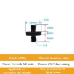 Vis de conversion de rotule pour trépied d'appareil photo reflex numérique, budgétaire de 1 / 4 pouces, ... Vis de conversion de rotule pour trépied d'appareil photo reflex numérique, budgétaire de 1 / 4 pouces, ...