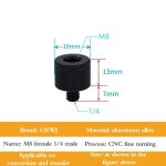 Vis de conversion de rotule pour trépied d'appareil photo reflex numérique, budgétaire de 1 / 4 pouces, ... Vis de conversion de rotule pour trépied d'appareil photo reflex numérique, budgétaire de 1 / 4 pouces, ...