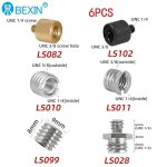Vis  dgagement rapide pour monopode d'appareil photo reflex numrique, vis de conversion, adaptateur ...