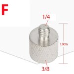 Vis filete pour support de micro, adaptateur de montage, accessoires pour niveau laser, convertisseur ...