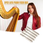 Vis heptachord en mtal, 5 pices, epingles a ficelle fixe lyre, clous petite harpe, accessoires d'instruments ...
