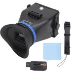 Viseur d'appareil photo, loupe professionnelle de viseur lcd a grossissement 3x pour ecran lcd 3 pouces ...