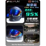 Visire photochromique pour ruroc atlas 3. 0 4. 0, dition track eox, cran intgral pour casque, pare ...