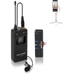 Vl2 uhf micro cravate sans fil avec rduction du bruit pour iphone ipad macbook, microphone omnidirectionnel ...