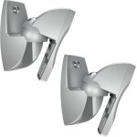 Vlb 500 supports d'enceintes mural pivotant et inclinable max. 5 kg ¿ emballage ecologique suport mural ...