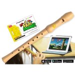 Voggenreiter 1143 flute master (app) avec flte a bec en bois (doigt allemand)