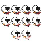 Voiture home audio amplificateur basse rca niveau de gain bouton de contrle du volume lc - 1