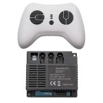 Voiture jouet �lectrique pour enfants jr1922rxs - d2 12 v 2, 4 g avec t�l�commande et r�cepteur pour ...