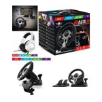 Volant et pédales de jeu vidéo pro race compatible xbox séries xs ps3 ps4 switch pc + casque spirit of ... Volant et pédales de jeu vidéo pro race compatible xbox séries xs ps3 ps4 switch pc + casque spirit of ...