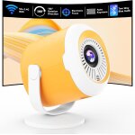 Vornixorsarlshop - mini projecteur portable avec wifi et bluetooth projecteur de cin�ma rotatif avec ...