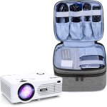 Vornixorsarlshop - sac pour mini projecteur xuanpad, dr. q, apeman et qkk, sacoche pour mini videoprojecteur ...