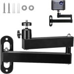 Vornixorsarlshop - support videoprojecteur mural r�glable � rotation 360, support mural pour projecteur ...