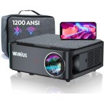 Vornixorsarlshop - vid�oprojecteur 4k wifi bluetooth, 35000 lumen full hd 1080p retroprojecteur, portable ...