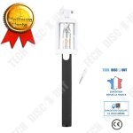 Voyage de perche camra retardateur levier selfie mobile noir de bton conception acier inoxydable canne ...