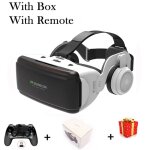 Vr shinecon ¿ casque d'coute 3d, lunettes de ralit virtuelle augmente, pour smartphone iphone android, ...