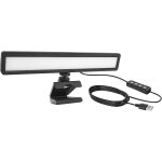 Vsioconference led 9w, key light a emission latrale, lumiere photo usb avec trpied et clip(2500 - 9000k, ...