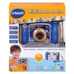 Vtech kidizoom smile bleu - appareil photo pour enfants